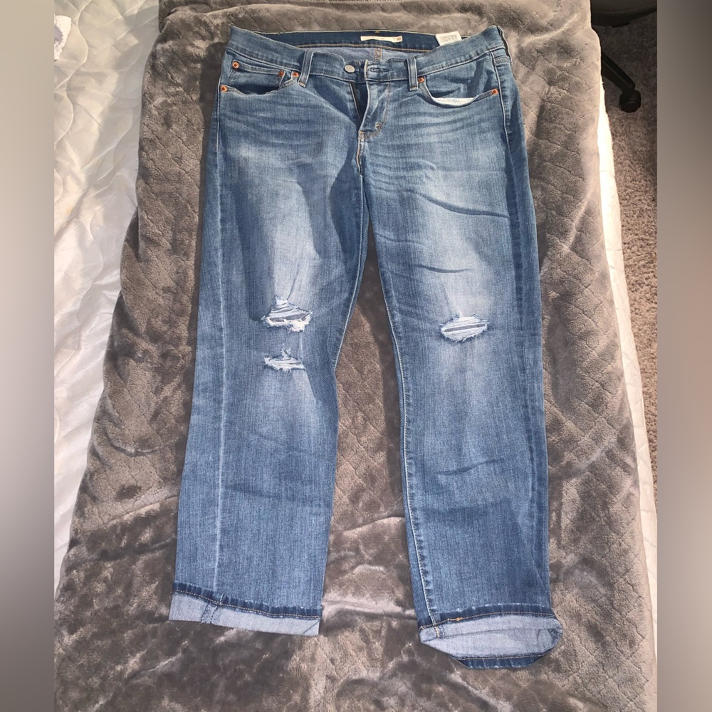 BOGO WHEN BUNDLED!! Boyfriend Ripped Jeans from Levi’s